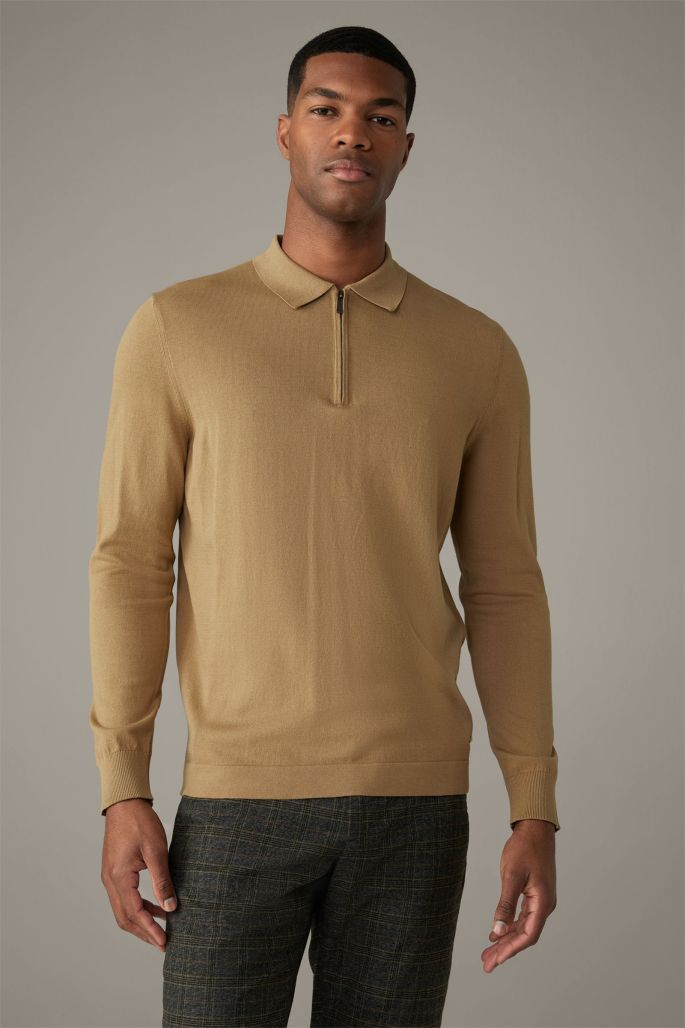 Bekleidung Strellson  | Poloshirt Vincent Beige